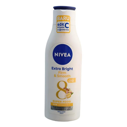 Nivea Extra Bright Firm & Smooth 8 Super Food Body Lotion 190ml