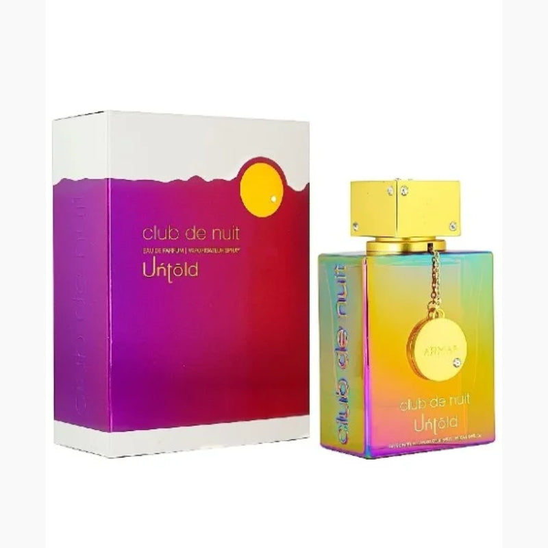 Aris Perfumes Armaf Club De Nuit Untold Eau de Parfum 105ml for Women & Men - Long Lasting Luxury Unisex Fragrance