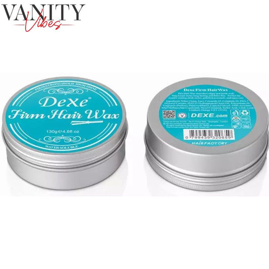 DEXE Firm Hair Wax Strong Hold 130 g Long-Lasting Hold & Defined Hairstyle (Blue)