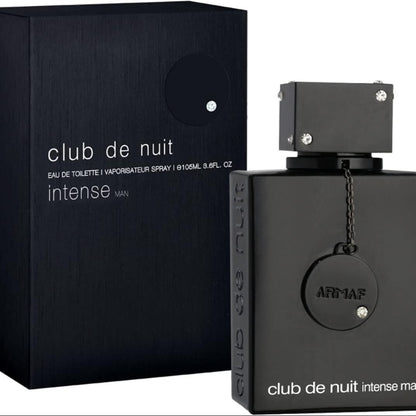 Armaf Club De Nuit Intense For Men Eau De Toilette Black 105ml – Long Lasting Bold & Masculine Fragrance Perfume