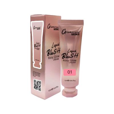 Glamorous Face Rosy Glow Liquid Blush Cream 12ml (Shade:01)