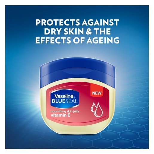 Vaseline Blue Seal Vitamin E Moisturizing Petroleum Jelly 100ml