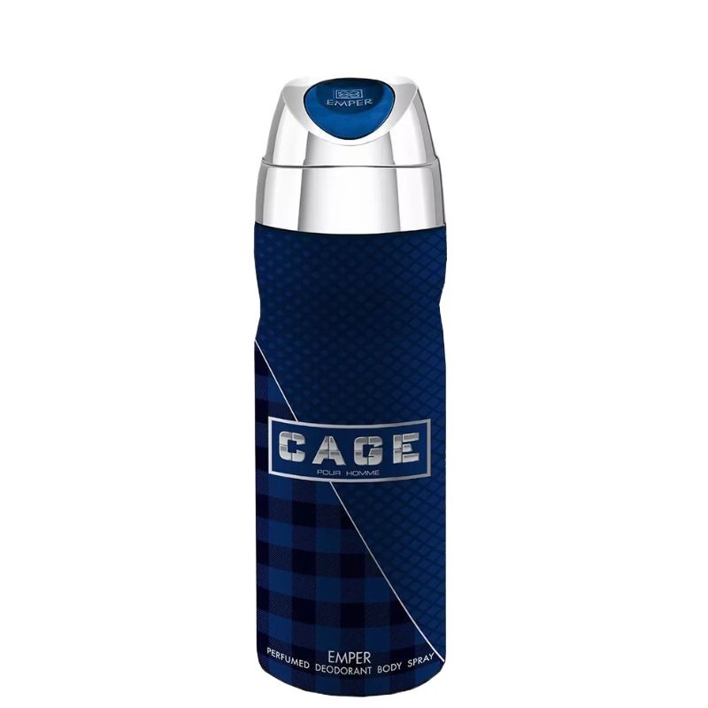 Emper Cage Body Spray for Men 200ml Long-Lasting Fresh & Masculine Fragrance