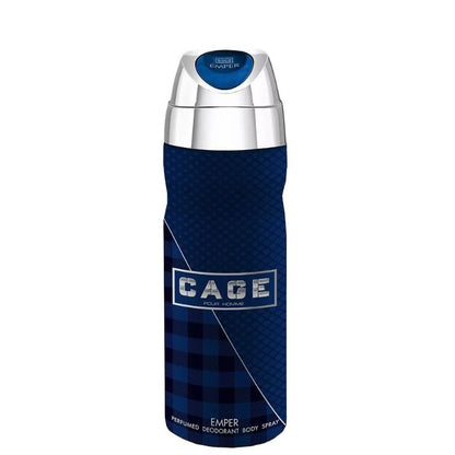 Emper Cage Body Spray for Men 200ml Long-Lasting Fresh & Masculine Fragrance
