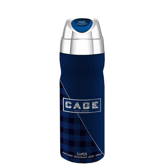Emper Cage Body Spray for Men 200ml Long-Lasting Fresh & Masculine Fragrance