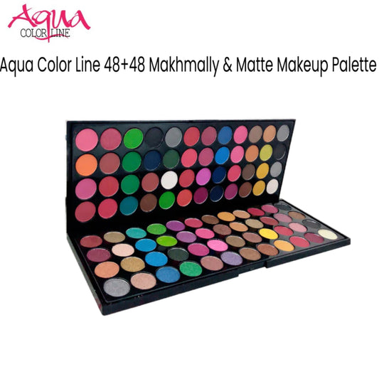 Aqua Color Line 48+48 Makhmally & Matte Makeup Palette