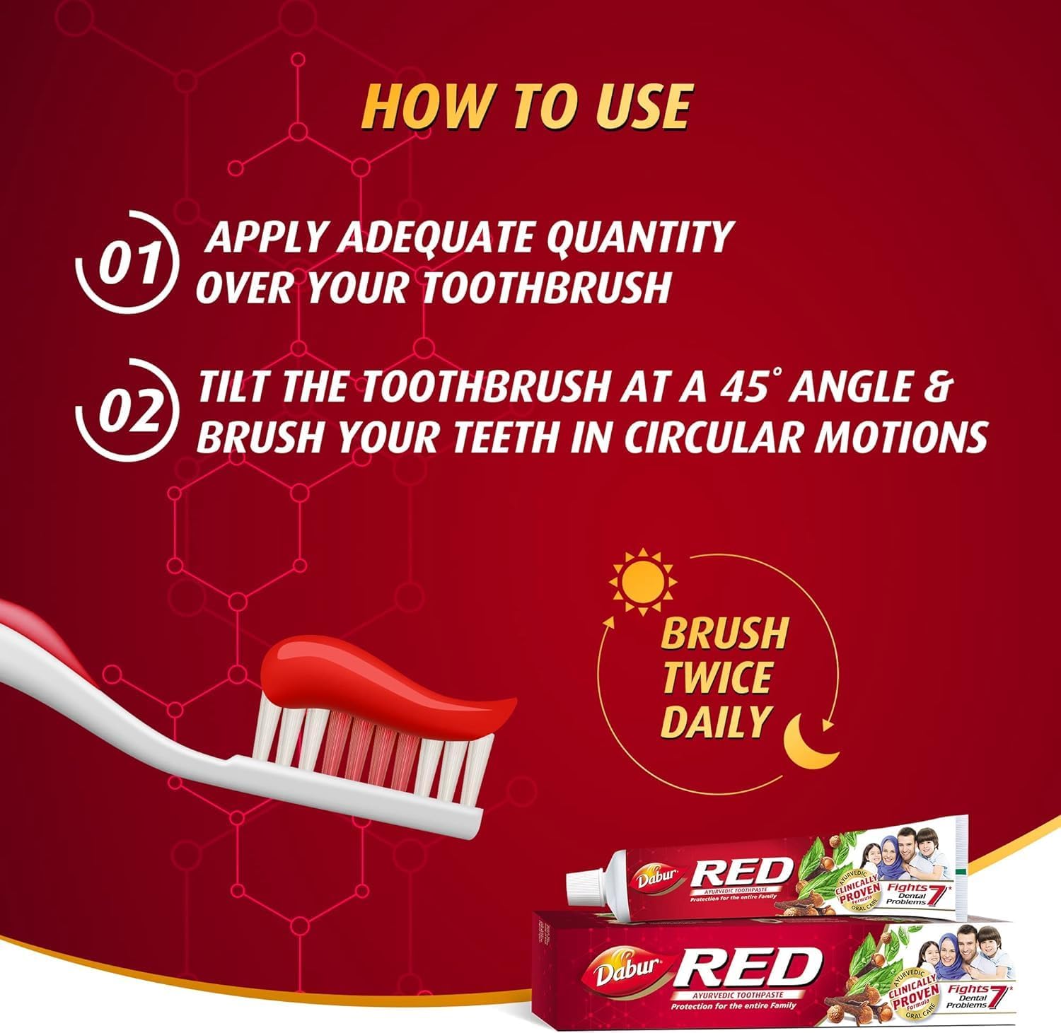Dabur Red Ayurvedic Toothpaste 200g