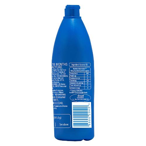 Parachute 100% Pure Coconut Oil 100ml - Natural Hair Oil for Deep Nourishment, Strong Healthy Hair Growth & Smooth Soft Shiny