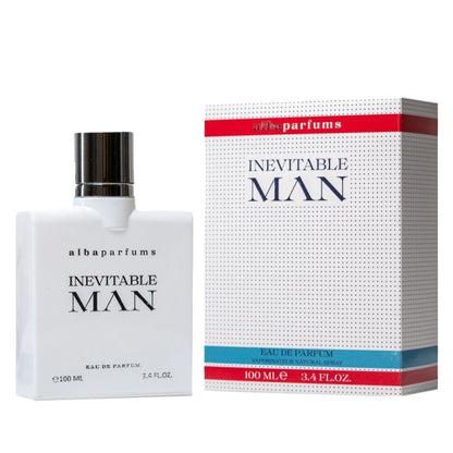 Alba Perfumes Albaparfums Inevitable Man Eau de Parfum 100ml - Long Lasting Original Bold Masculine Fragrance for Men