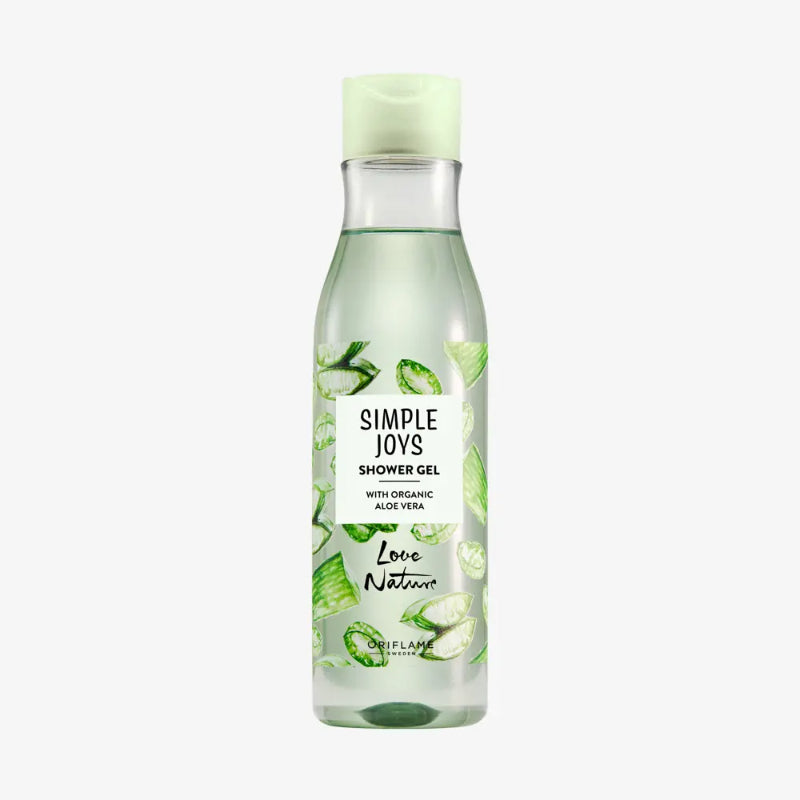 Oriflame Simple Joys Shower Gel Aloe Vera Love Nature 250ml