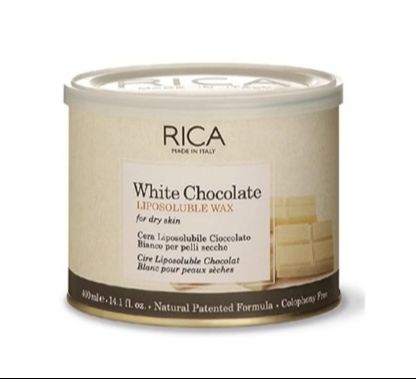 Rica White Chocolate Liposoluble Wax For Dry Skin 400ML