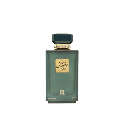 Ahmed Al Maghribi Blu Oud Eau de Parfum 100ml - Long Lasting Original Rich Oud Unisex Fragrance for Men & Women