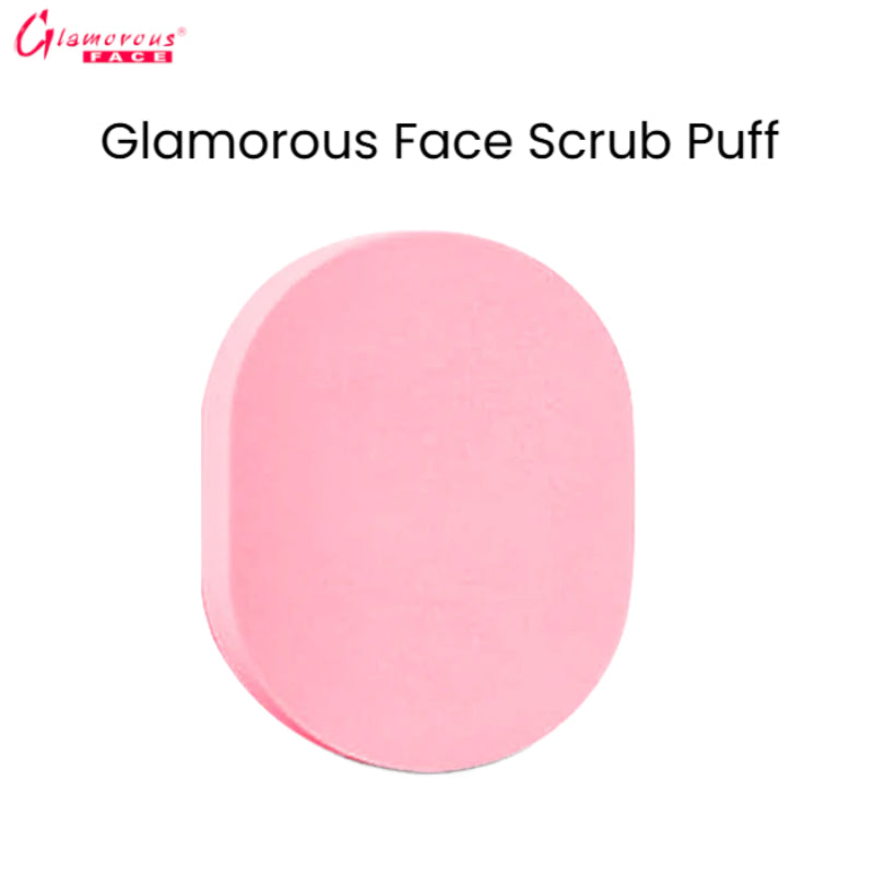 Glamorous Face Scrub Puff (02)