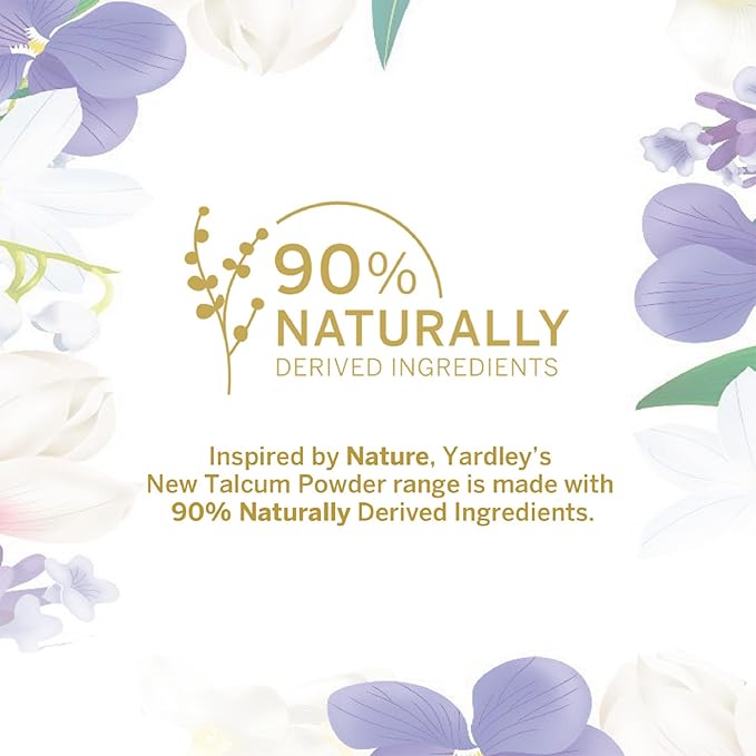 Yardley London English Lavender Talcum Powder 125g