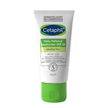 Cetaphil Daily Defence Moisturiser SPF50-50g