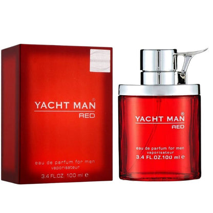 Yachtman Yacht Man Red Eau de Parfum for Men 100ml - Long Lasting Bold Masculine Luxury Fragrance Spray