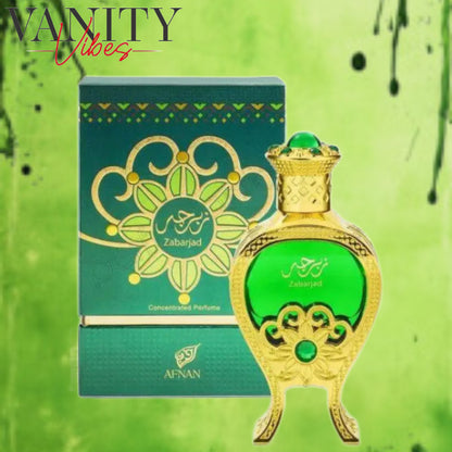 Zabarjad By Afnan Attar 20ml Concentrated Perfume Oil