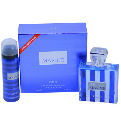 La Muse Ultra Marine Eau de Parfum with Deodorant Set 100ml (Fresh & Aquatic Fragrance)