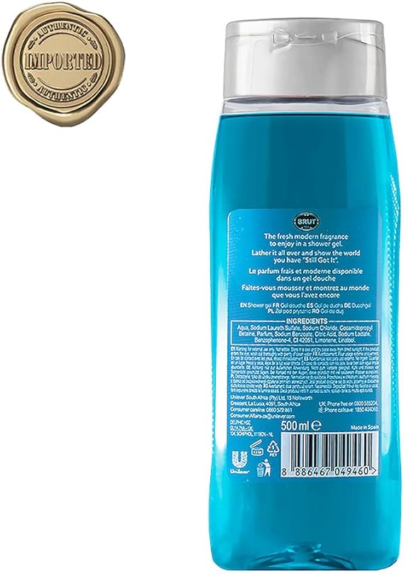 Brut Sport Shower Gel for Men 500 ml
