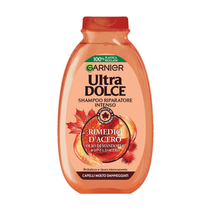 Garnier Ultra Dolce Shampoo Rimedio D’Acero 300ml Nourishing & Strengthening Hair Care