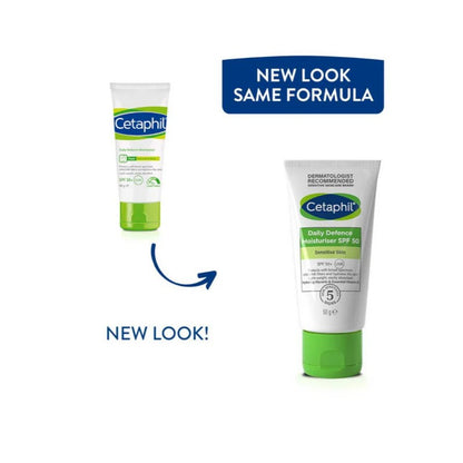 Cetaphil Daily Defence Moisturiser SPF50-50g