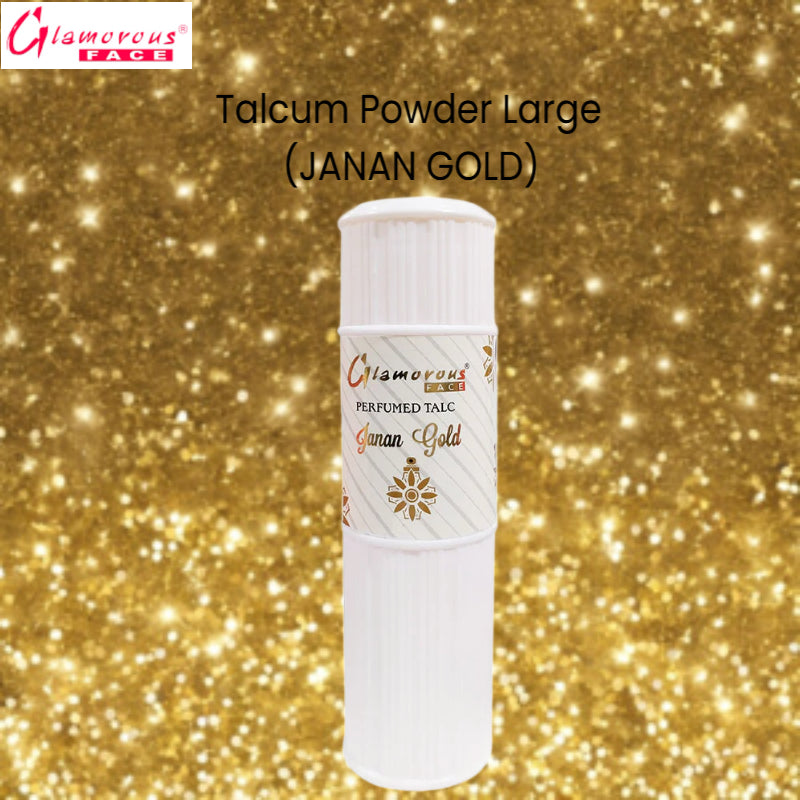 Glamorous Face Talcum Powder Large (Janan Gold)