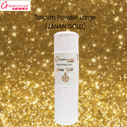 Glamorous Face Talcum Powder Large (Janan Gold)