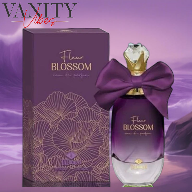 Tad Angel Fleur Blossom EDP 100ml for Women - Long Lasting Floral Perfume, Luxury Fragrance Spray, Feminine Sweet Scent for D