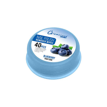 Glamorous Face Nail Remover Tissue (BLUEBERRY)