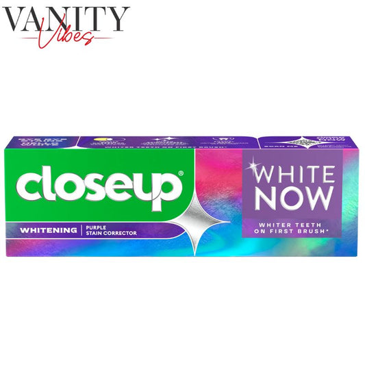 Closeup Whitening Purple Toothpaste 95g Stain Correction & Instant White Formula