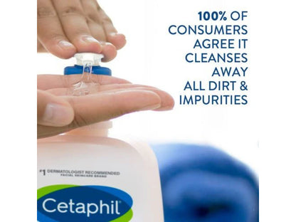 Cetaphil Daily Facial Cleanser Normal To Oily Sensitive Skin 237Ml