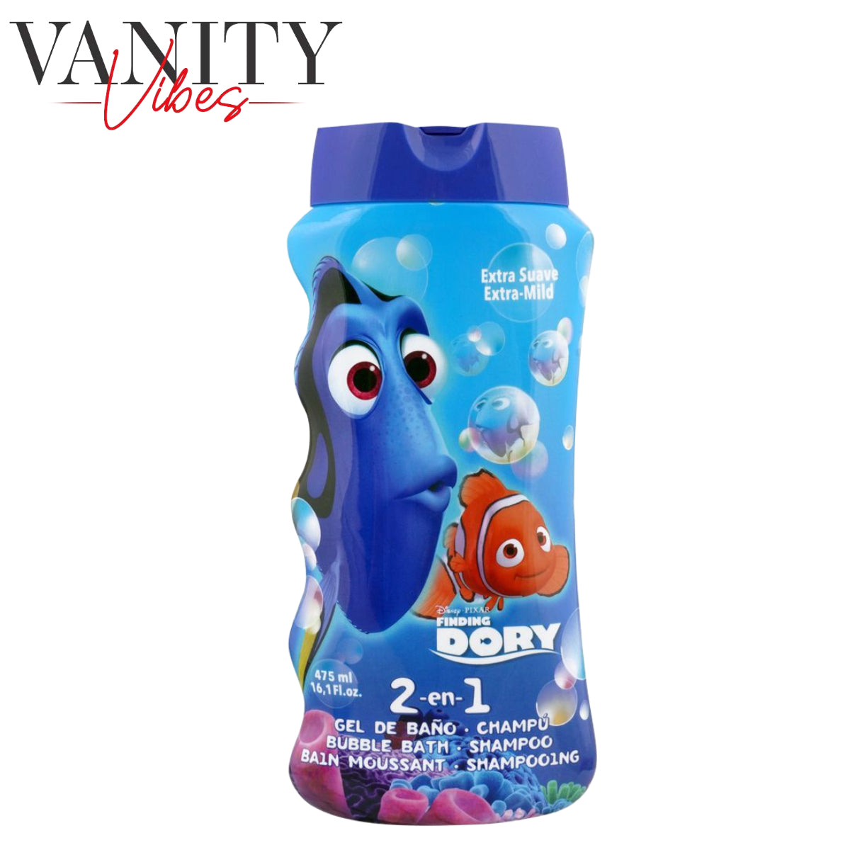 Lorenay Disney Finding Dory 2in1 Bath & Shampoo 475ml