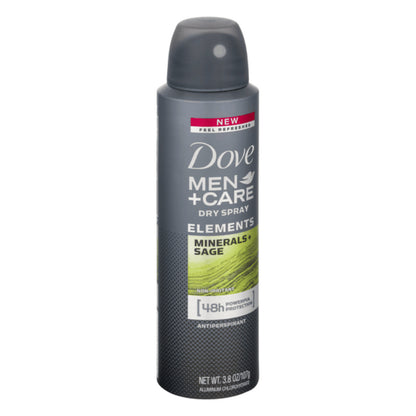 Dove Men + Care Elements Minerals & Sage antiperspirant deodorant spray with 48-hour protection for Men 150ml