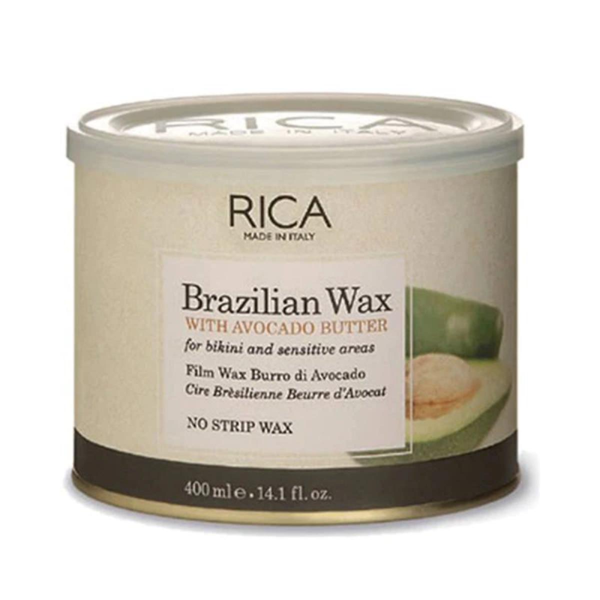 Rica Avocado Butter Brazilian Wax 400GM – For Bikini & Sensitive Areas  Original