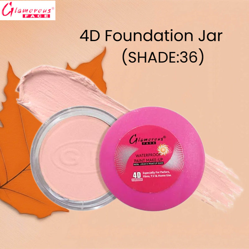 Glamorous Face 4D Foundation Jar (Shade:36)