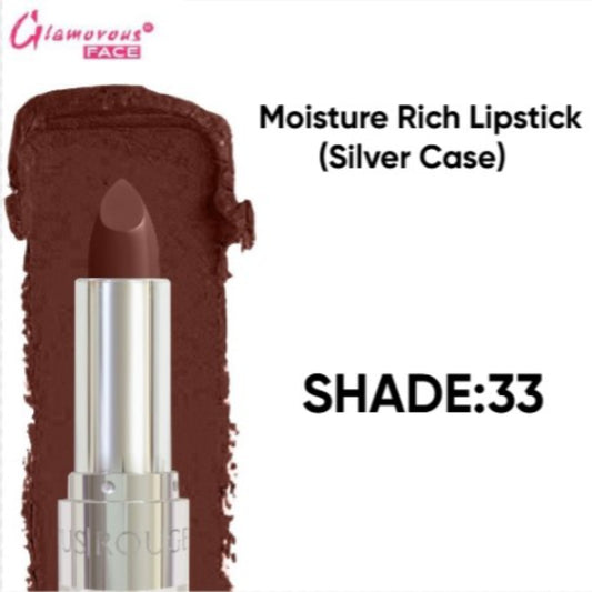 Glamorous Face Moisture Rich Lipstick (shade 33)