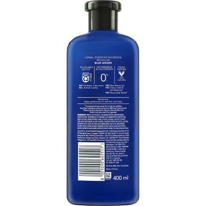 Herbal Essences Bio Renew Conditioner Revitalise Blue Ginger 400ml