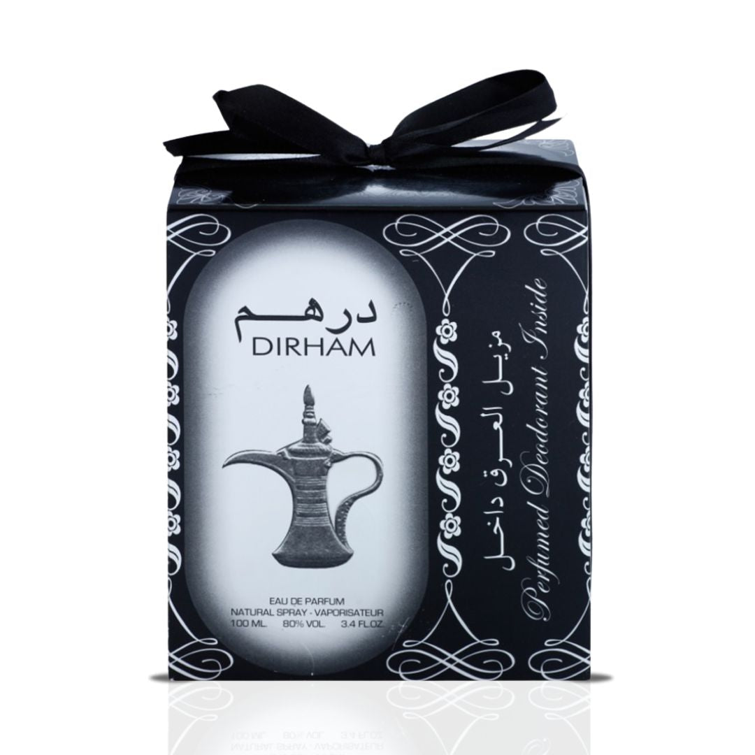 Dirham Eau de Parfum Spray 100ml With Deodorant 50ml by Ard Al Zaafaran for Men & Women