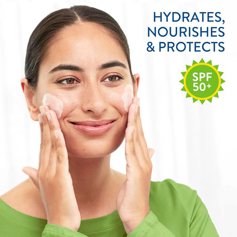 Cetaphil Daily Facial Moisturizer SPF 50+ Facial Moisturizer For Dry to Normal Skin Type