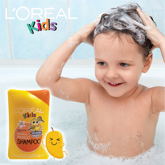 Loreal L'oreal Paris Kids Extra Gentle 2 In 1 Tropical Mango Shampoo 250ml