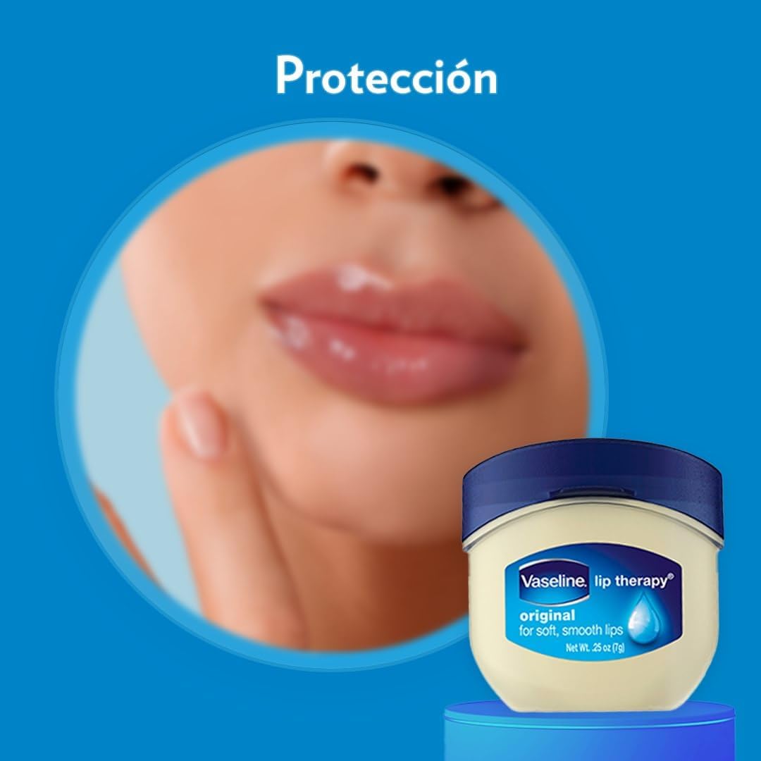 Vaseline Lip Therapy Original For Soft , Smooth Lips 7g