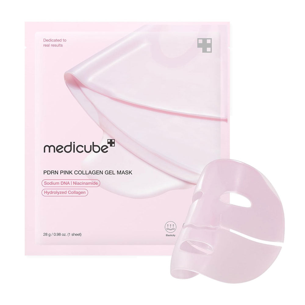Medicube PDRN Pink Collagen Gel Mask 28g x 4ea (4 Sheets)