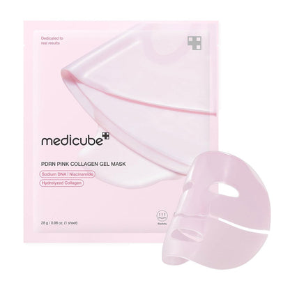 Medicube PDRN Pink Collagen Gel Mask 28g x 4ea (4 Sheets)