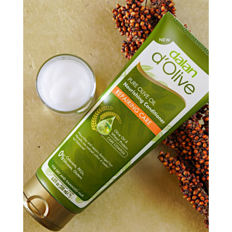 Dalan d’Olive Pure Olive Oil Nourishing Conditioner Repairing Care 200ml Deep Nourishment & Damage Repair
