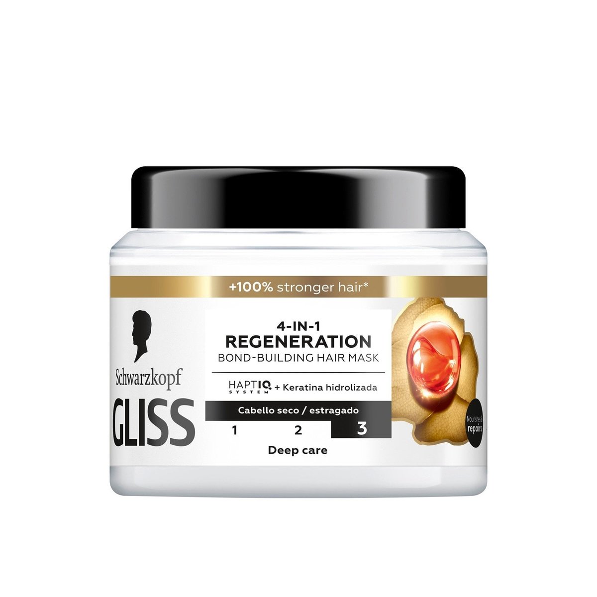 Schwarzkopf Gliss 4in1 Regeneration Bond-Building Hair Mask 400ml