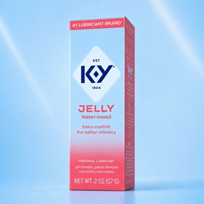 INNO Original K-Y Jelly Water Based Personal Lubricant 57g | KY Jelly Lubricant Gel | Non-Sticky pH Friendly | Compatible wit