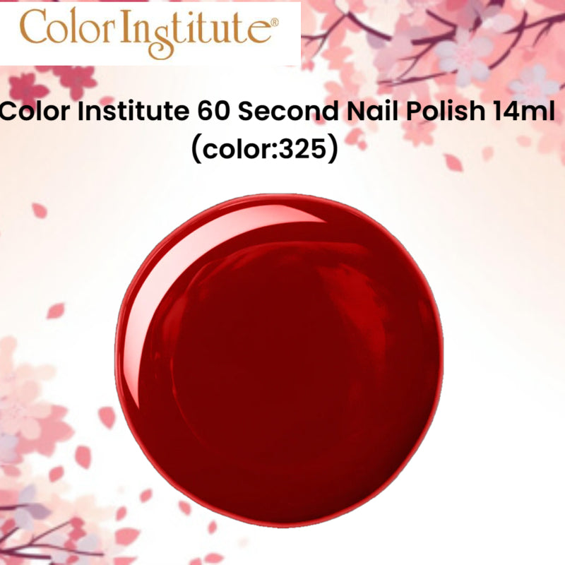 Color Institute 60 Second Nail Polish 14ml (color:325)