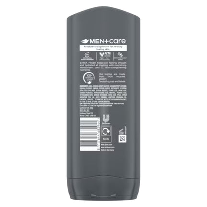 Dove Men + Care Refreshing Extra Fresh 3-in-1 Body, Face & Hair Wash 400ml