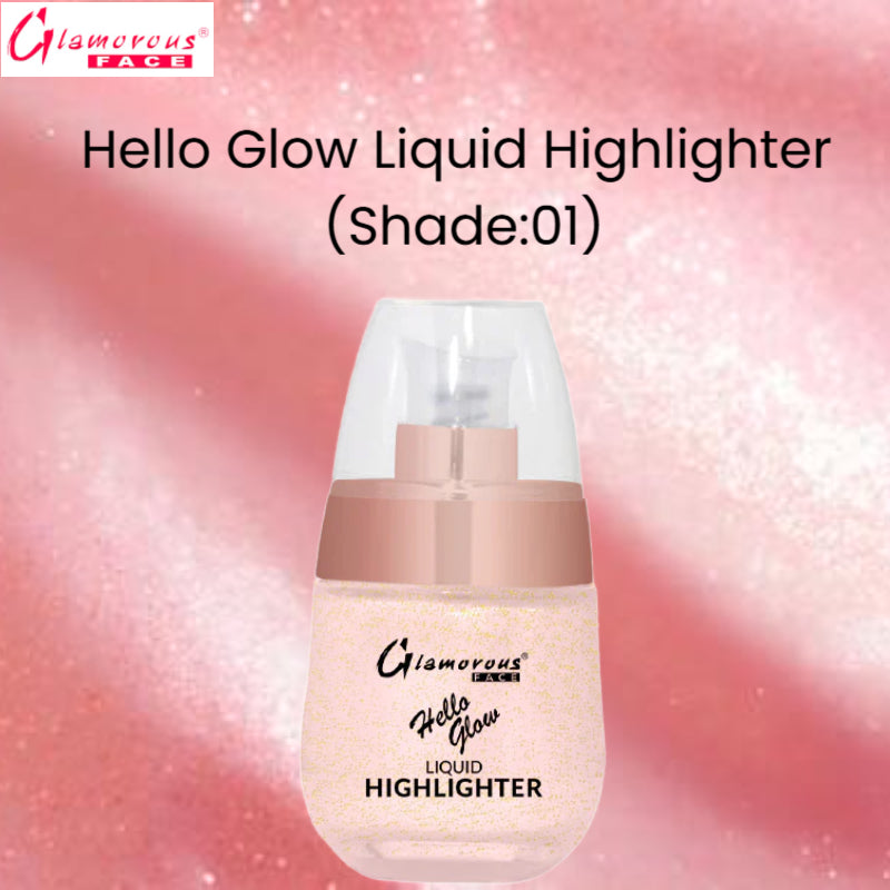 Glamorous Face Hello Glow Liquid Highlighter (Shade:01)