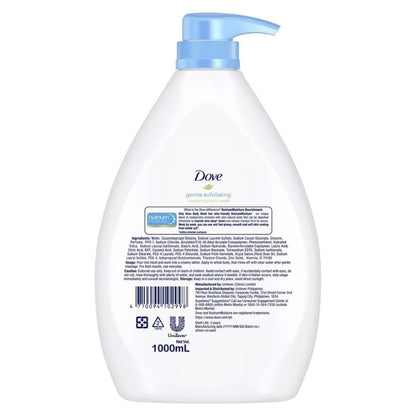 Dove Gentle Exfoliating Nourishing Refreshing Body Wash 1000g